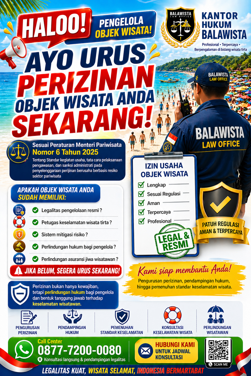 HALOO PENGELOLA OBJEK WISATA!