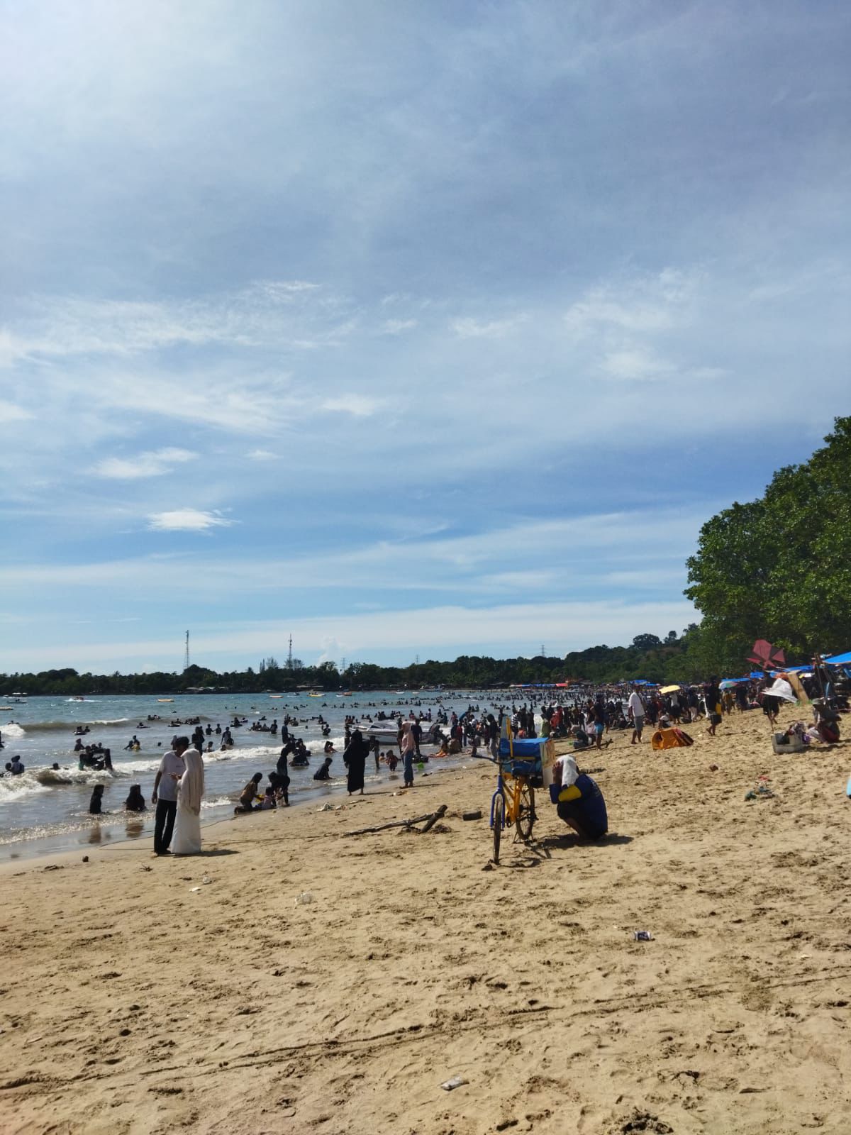 Galeri Wisata Pantai Lagundi Carita